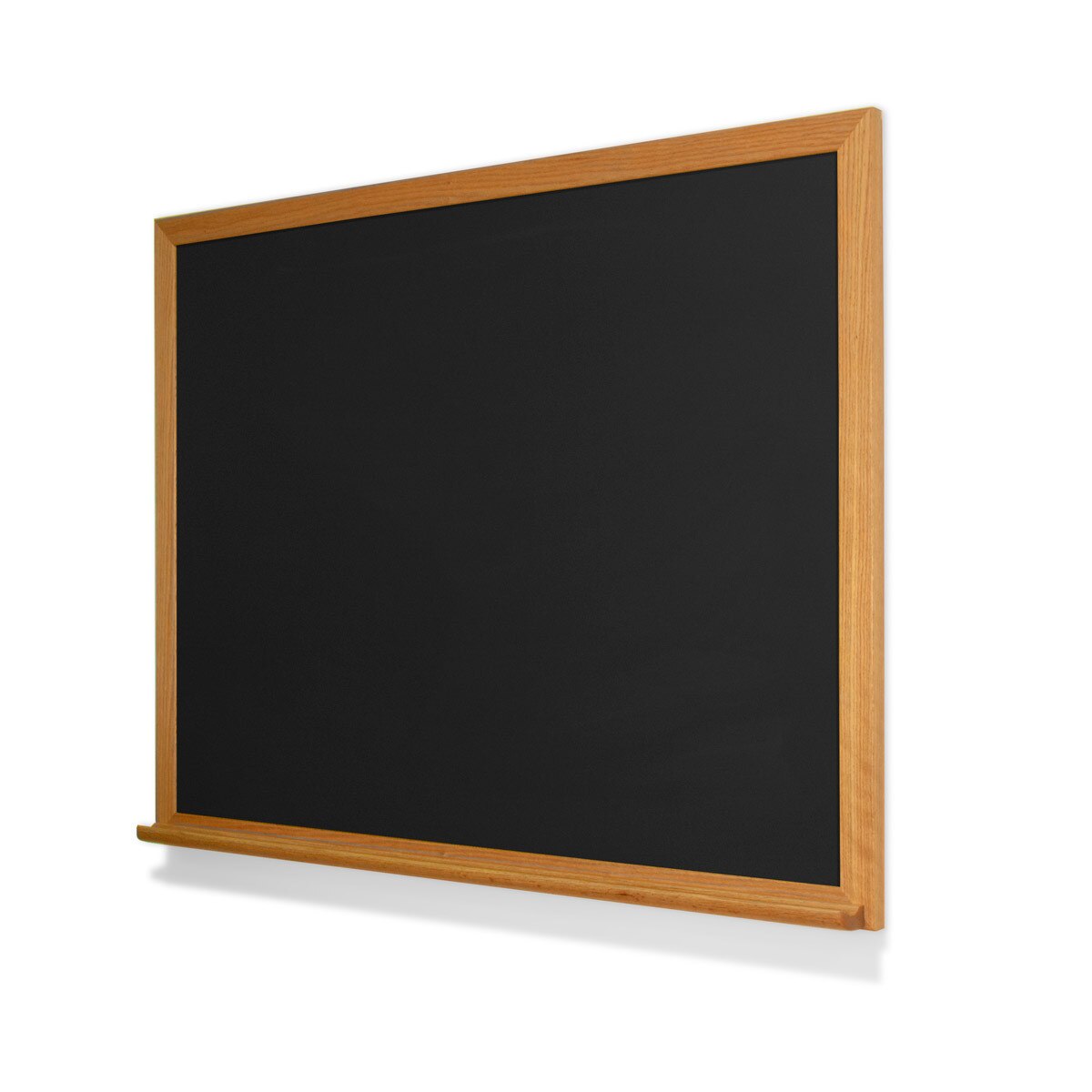 Black Chalkboard w red oak & tray